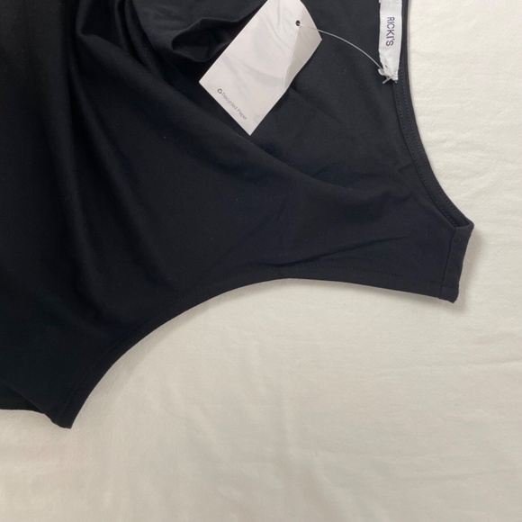 Ricki’s Tank Top Rayon Polyester Black Women’s Size Medium NEW - Picture 9 of 9